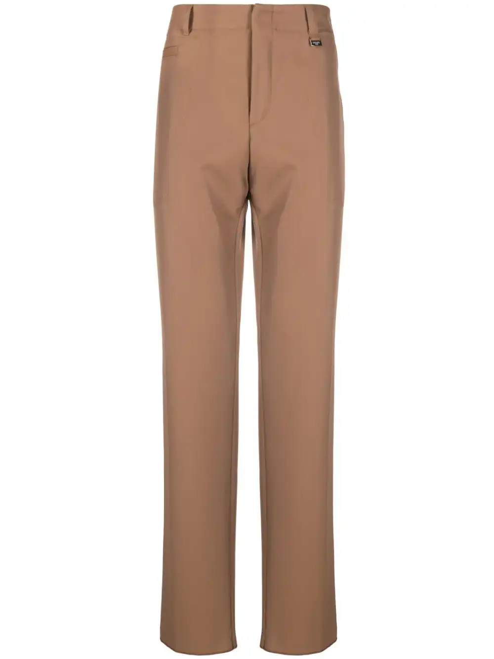 Cheap FENDI high-waisted straight-leg trousers