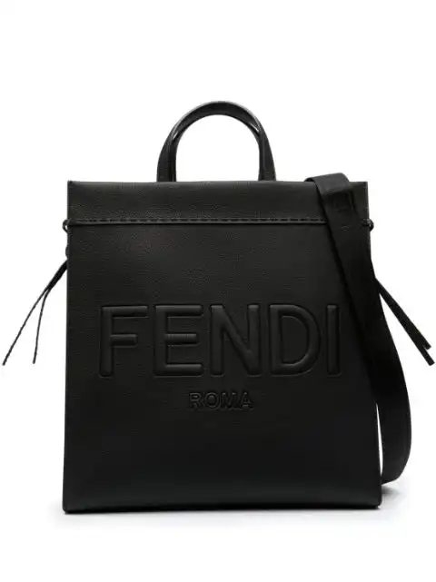 Cheap FENDI medium Go To leather tote bag