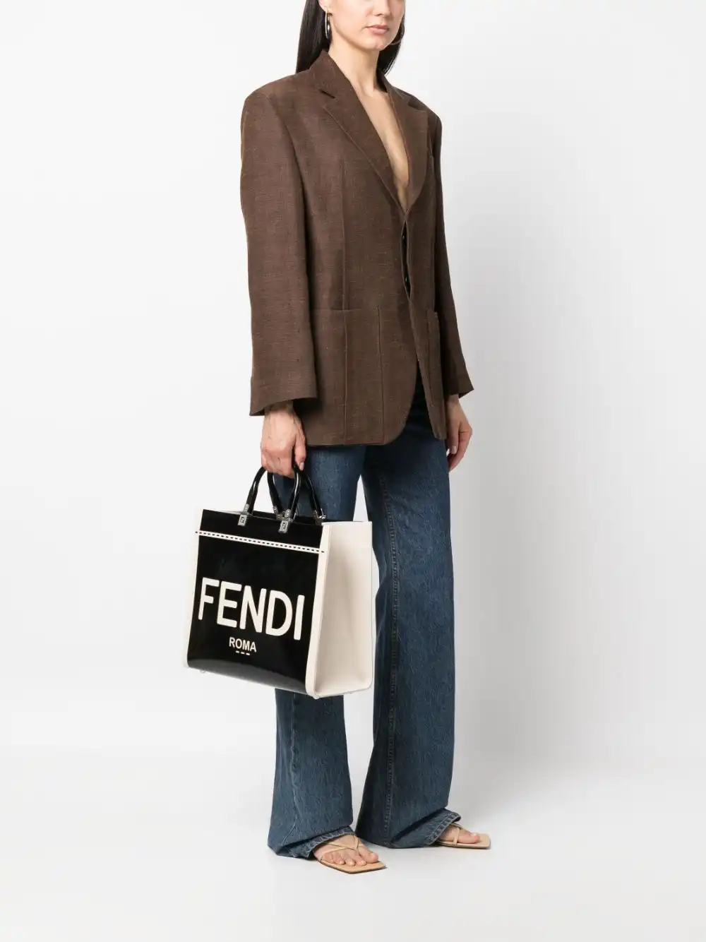 Cheap FENDI Sunshine medium tote bag