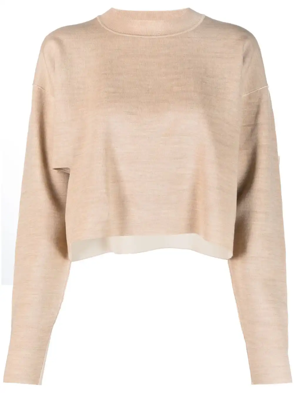 Cheap FENDI cut-out-detailing cropped jumper