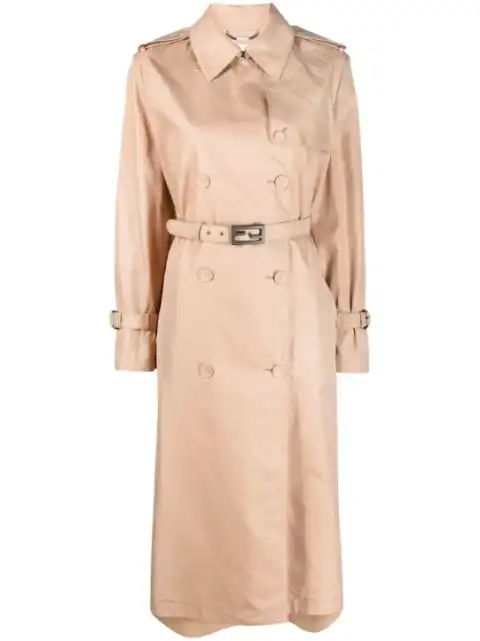 FENDI belted trench coat