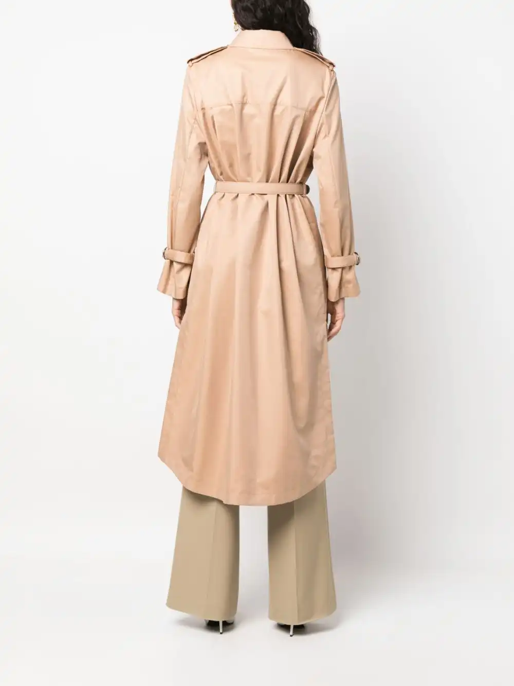 Affordable FENDI belted trench coat