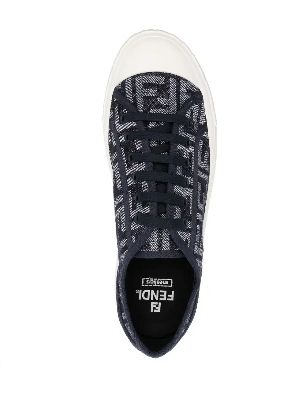 Cheap FENDI Domino monogram sneakers