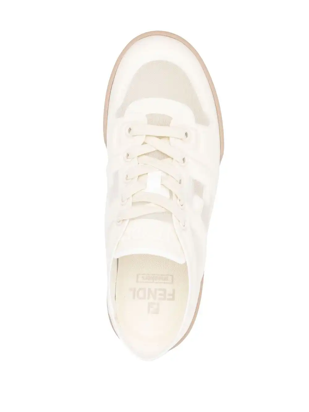 Cheap FENDI logo embossed sneakers