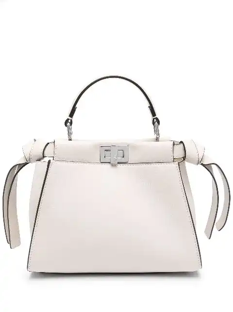 FENDI mini Peekaboo leather bag