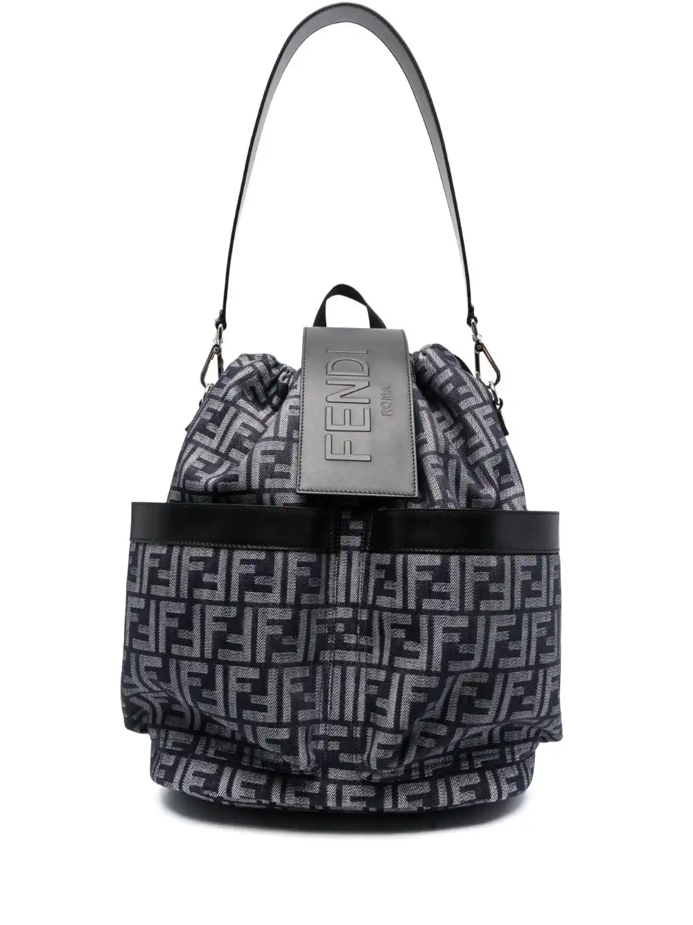 Cheap FENDI monogram-pattern backpack