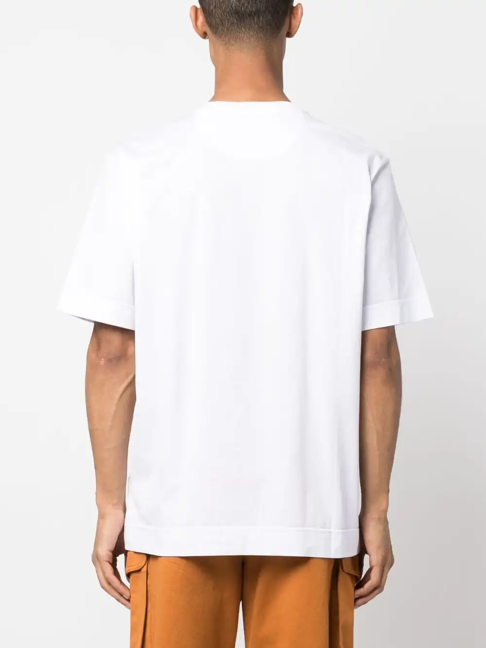 Affordable FENDI monogram-print crew-neck oversized T-shirt