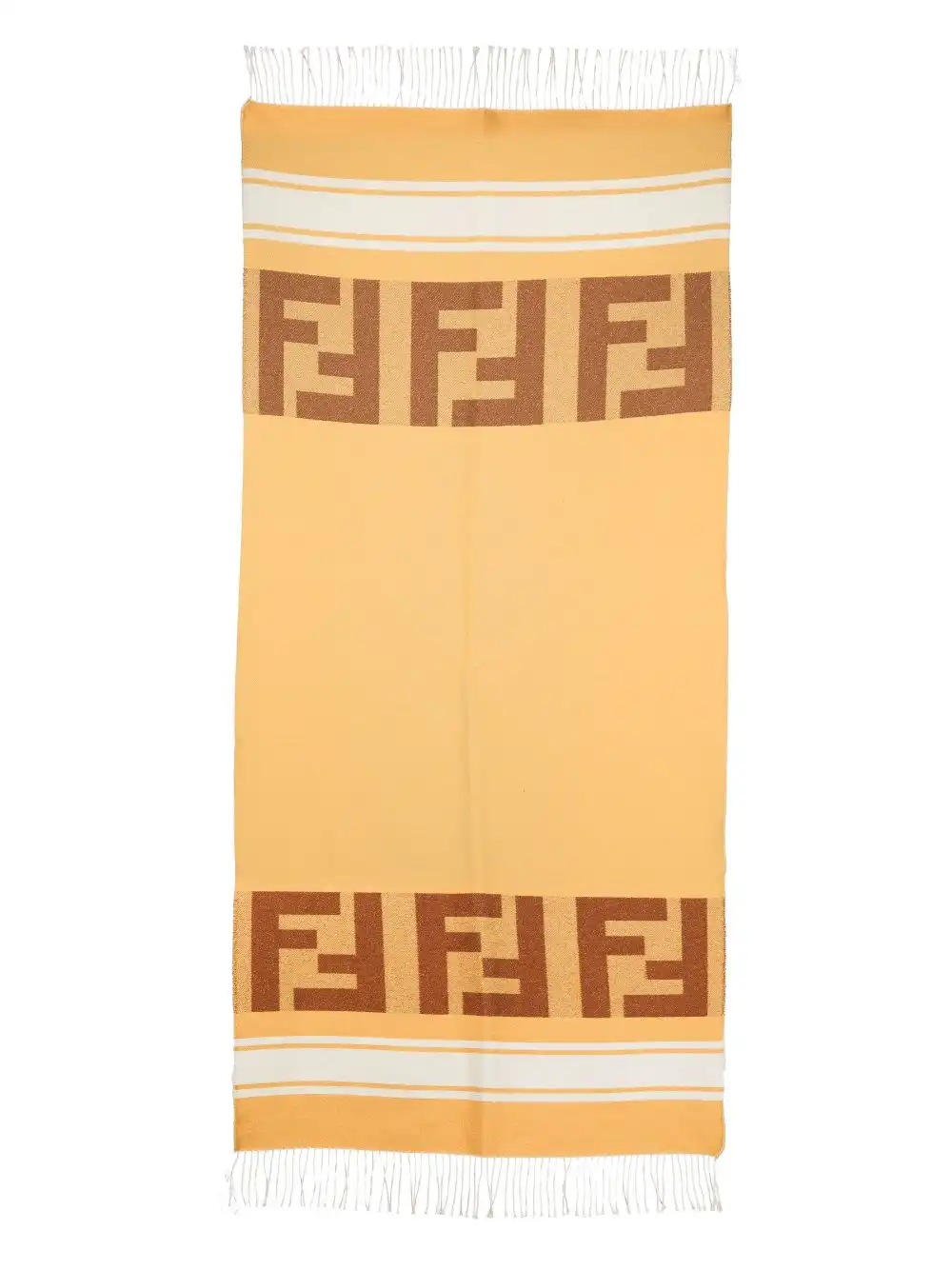 Cheap FENDI monogram-print beach towel