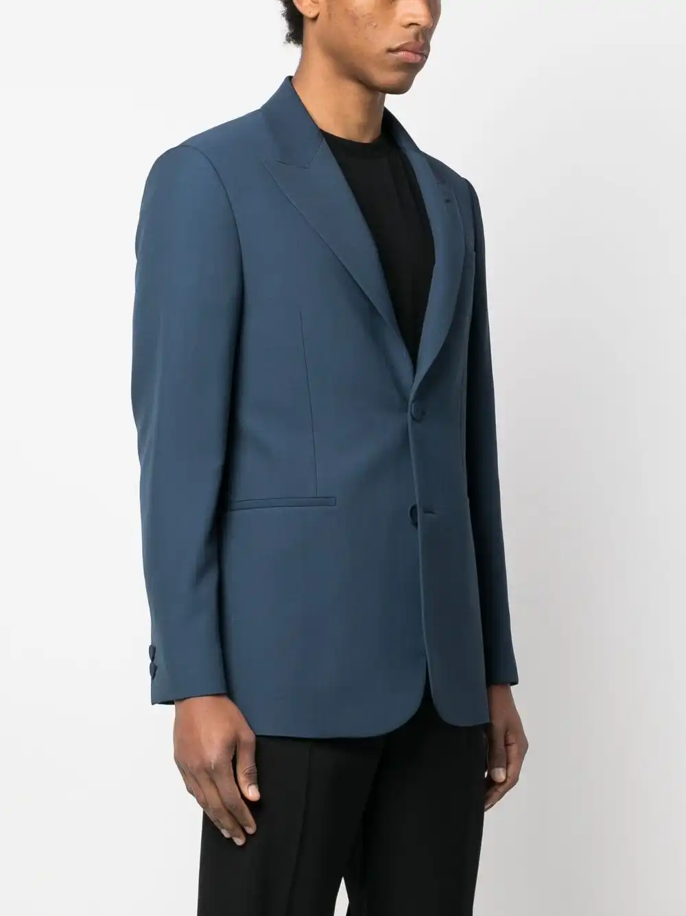 Affordable FENDI peak-lapels single-breasted blazer