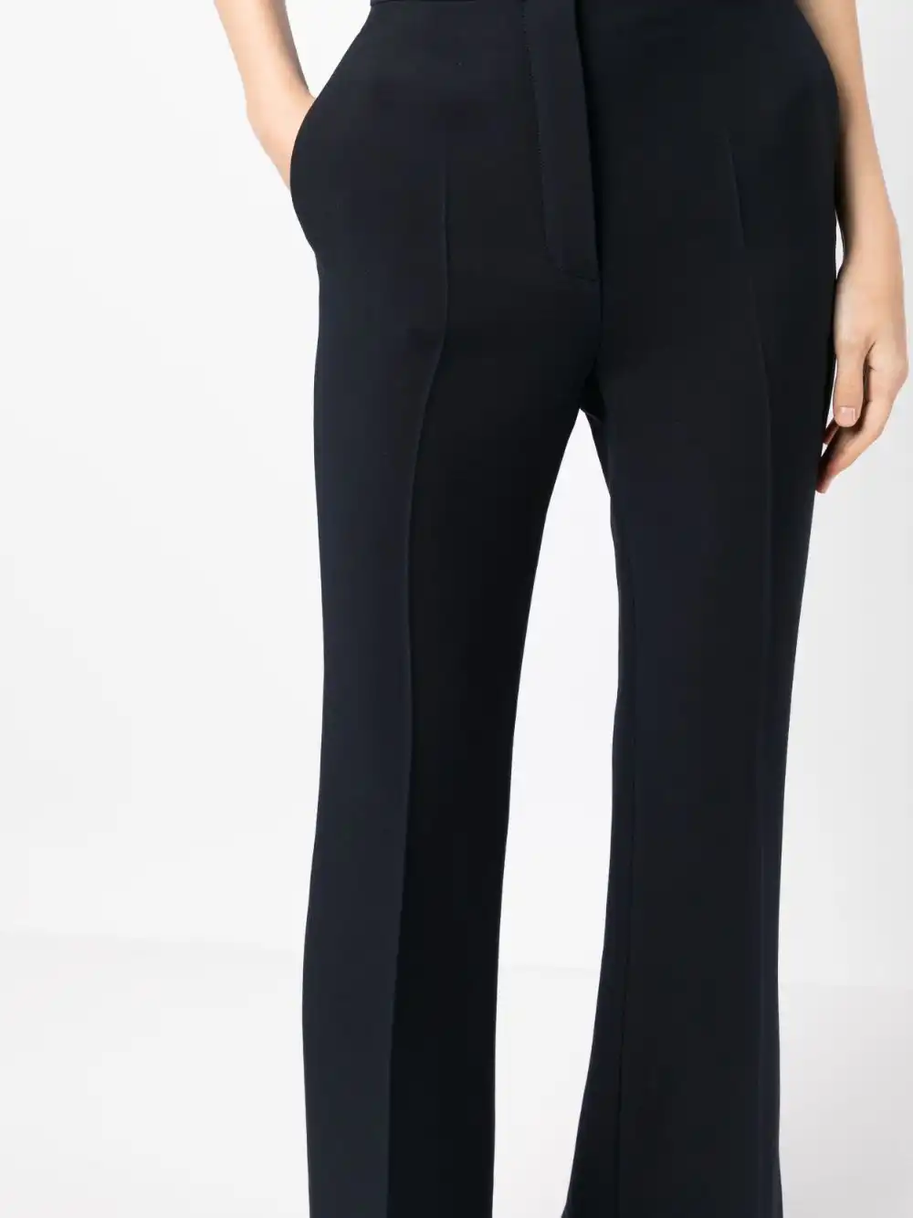 Cheap FENDI pressed-crease tailored trousers