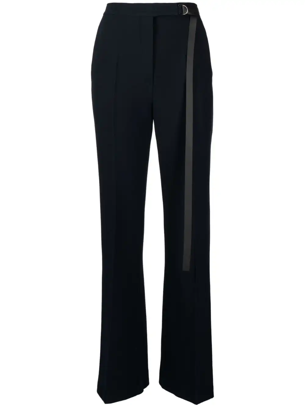 Cheap FENDI pressed-crease tailored trousers