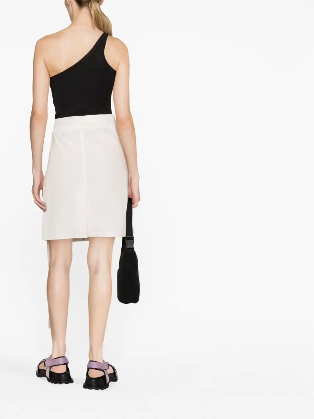 Cheap FENDI belted cotton miniskirt