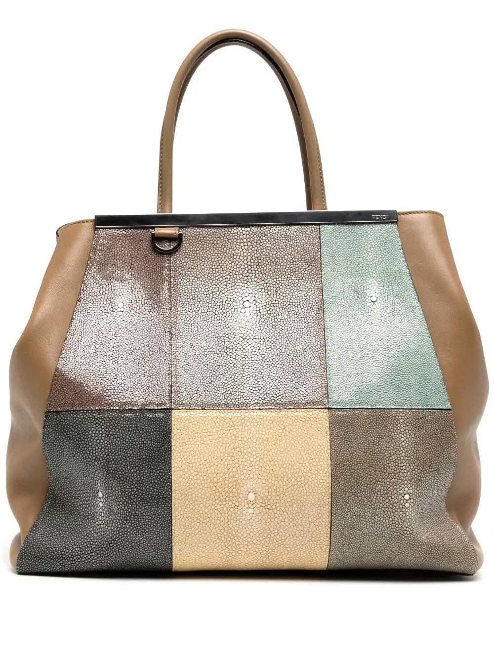 Cheap Fendi Patchwork 2Jours handbag