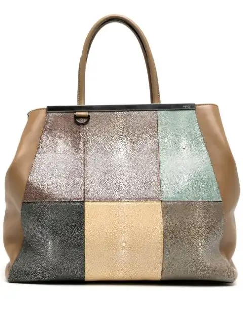 Fendi Patchwork 2Jours handbag