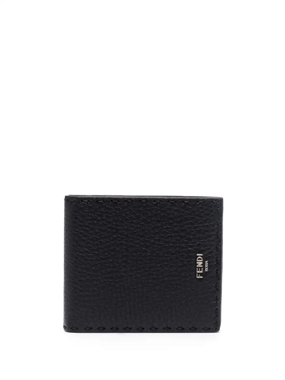 Cheap FENDI logo-lettering bi-fold wallet