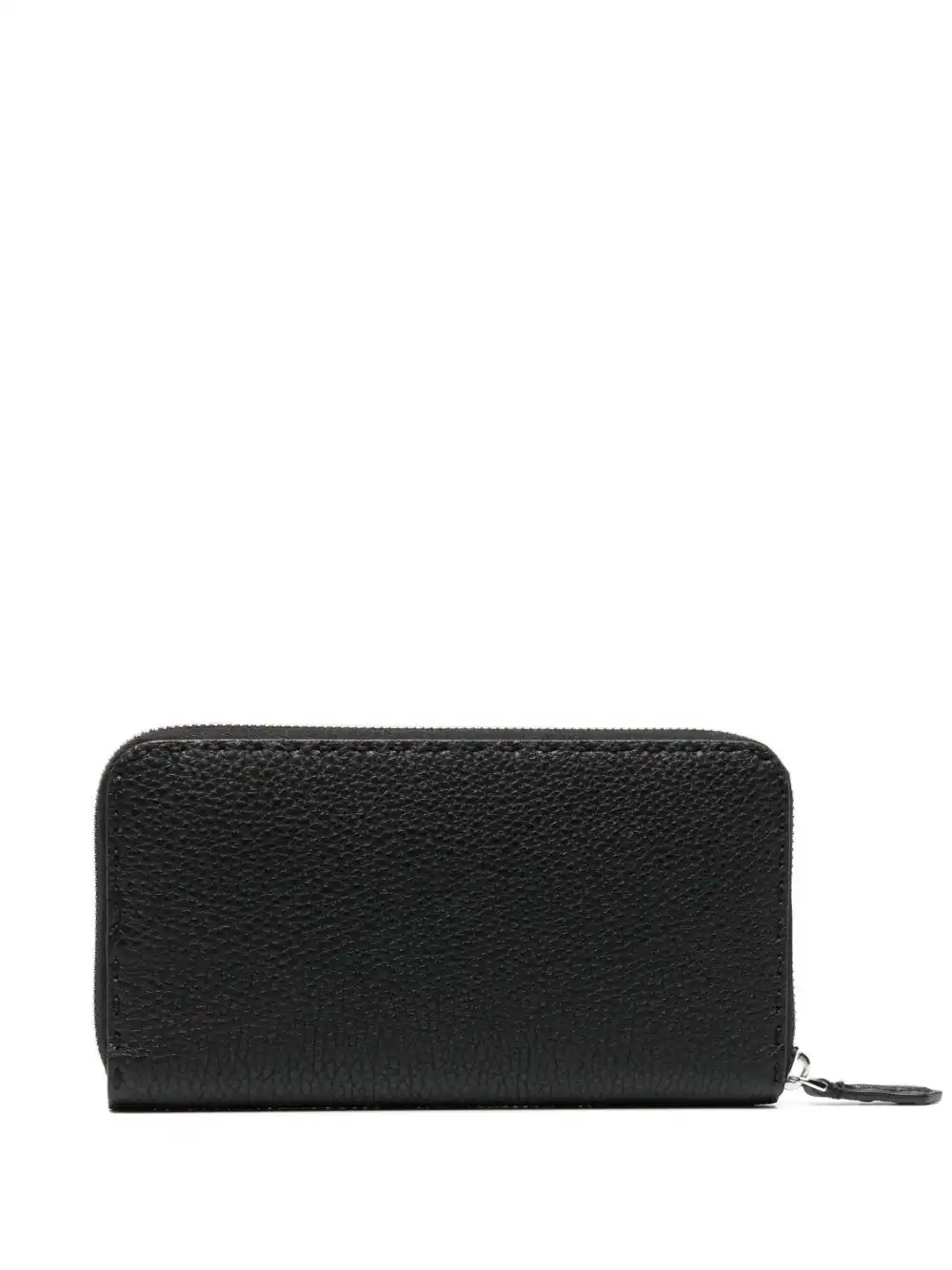 Cheap FENDI logo-plaque leather zipped wallet