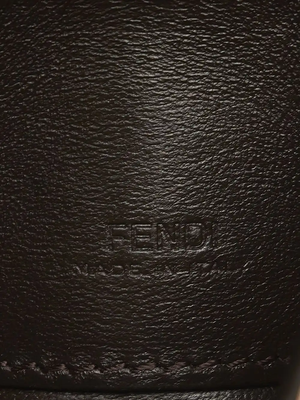 Affordable Fendi nano Pequin stripe Baguette mini bag