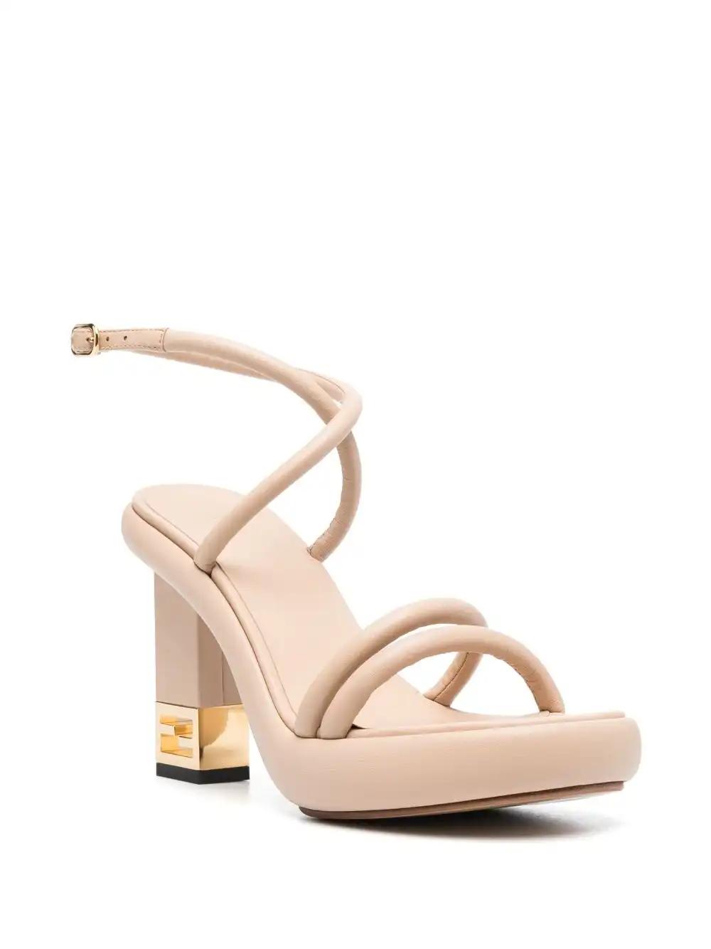 Cheap FENDI Baguette leather sandals