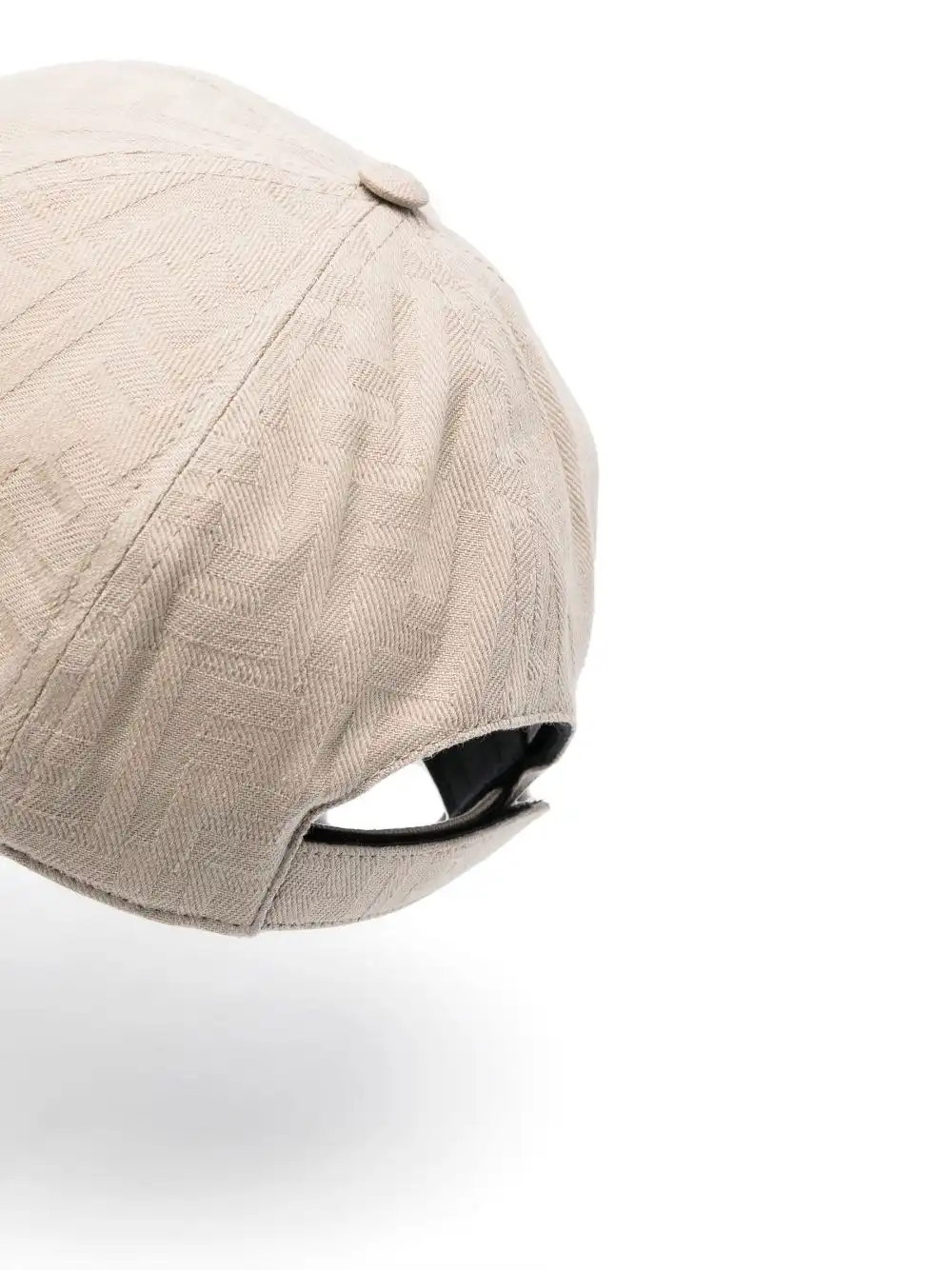 Affordable FENDI FF-motif cotton baseball cap