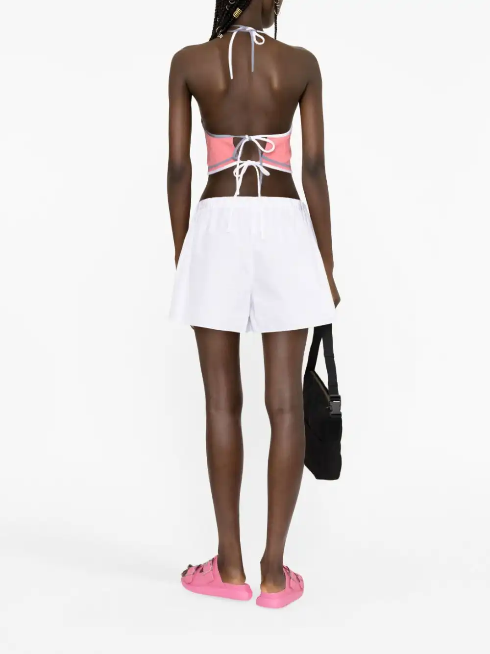 Affordable FENDI sleeveless cropped top