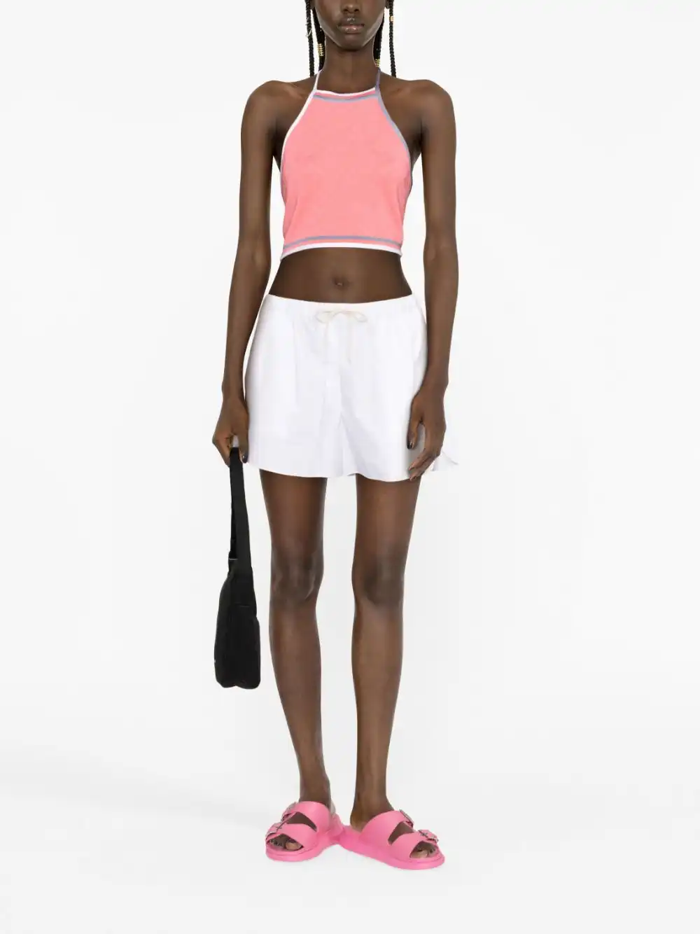 Affordable FENDI sleeveless cropped top