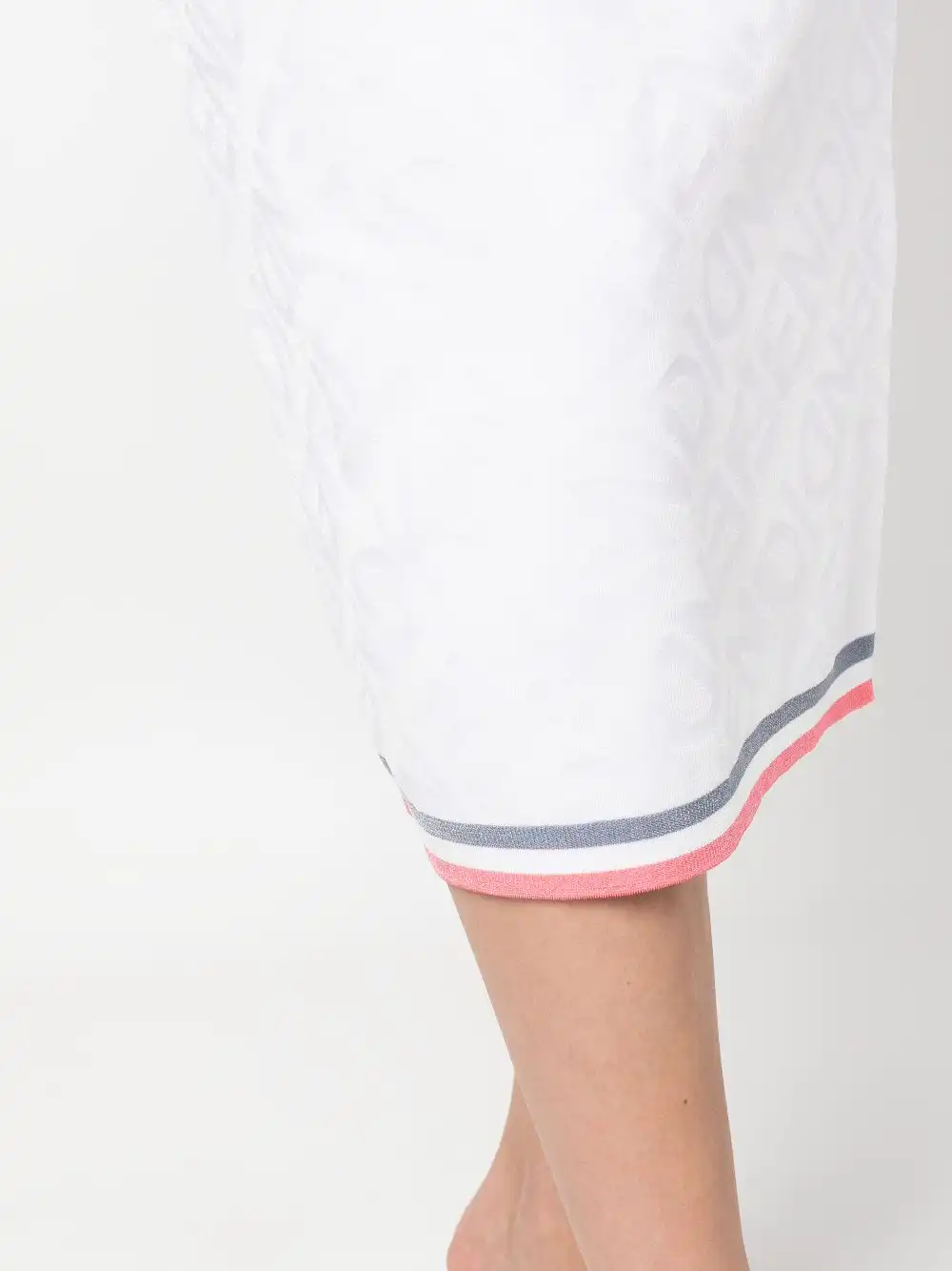 Affordable FENDI motif-print pencil skirt