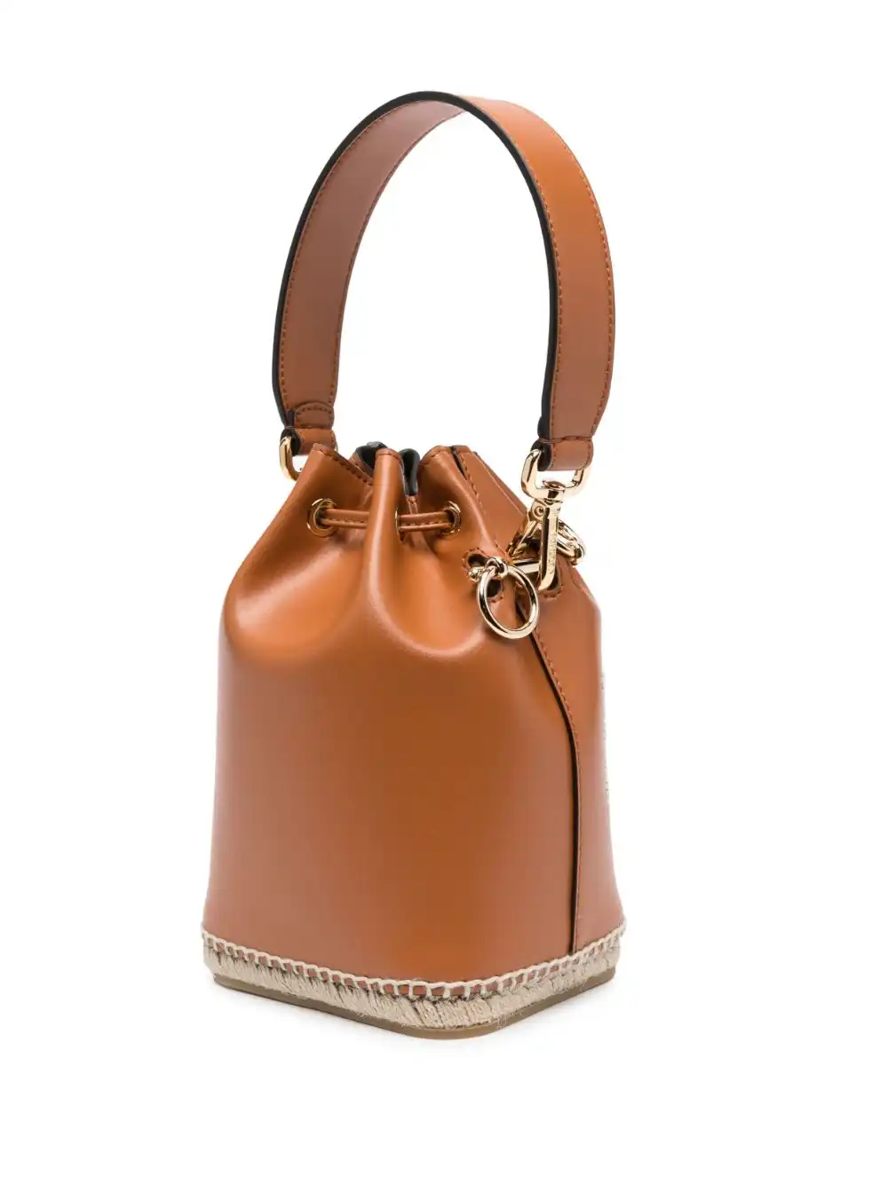 Affordable FENDI small Mon Tresor leather bucket bag