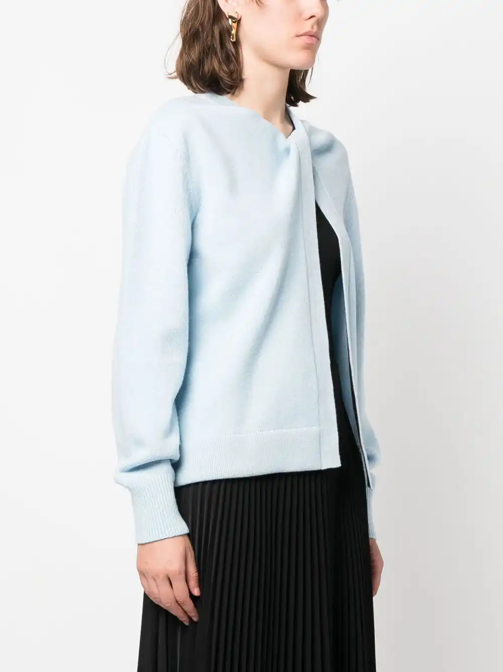 Cheap FENDI twist-detail open-front cardigan