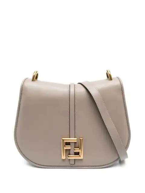 FENDI medium Cmon leather satchel bag