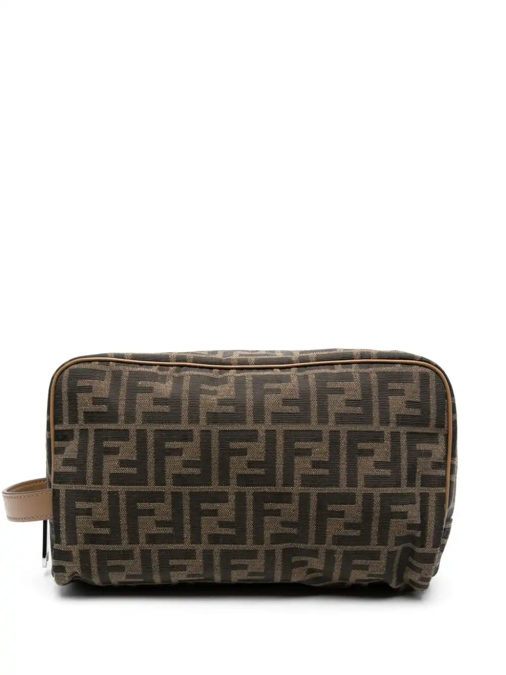 Cheap FENDI FF-motif wash bag