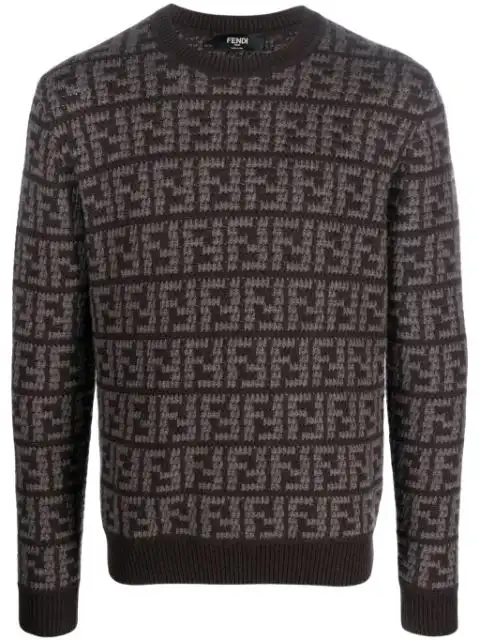 FENDI FF-motif cashmere jumper