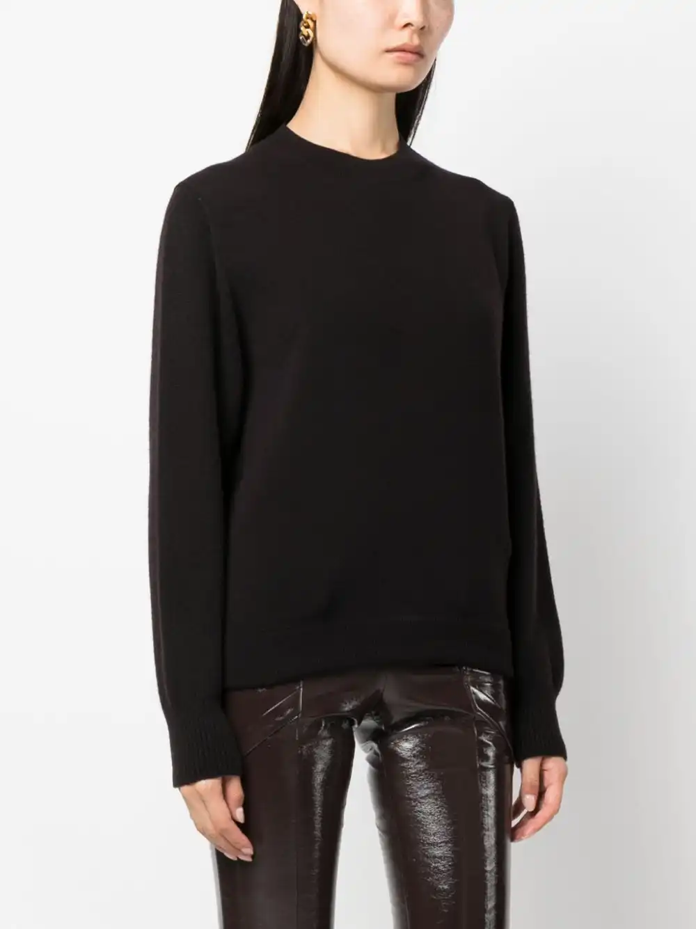 Affordable FENDI crew-neck long-sleeve jumper