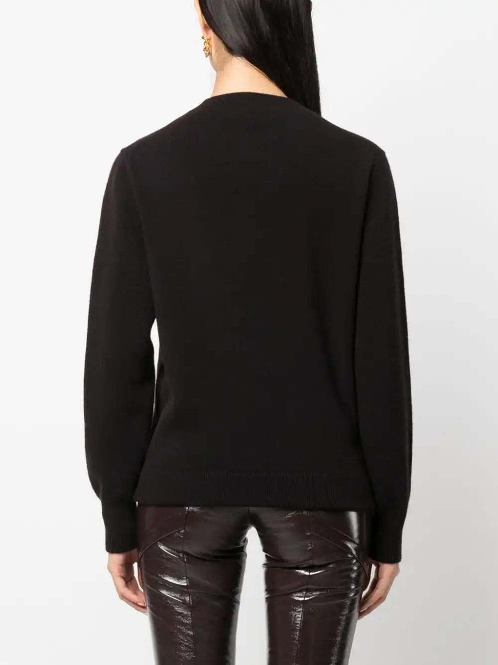 Affordable FENDI crew-neck long-sleeve jumper