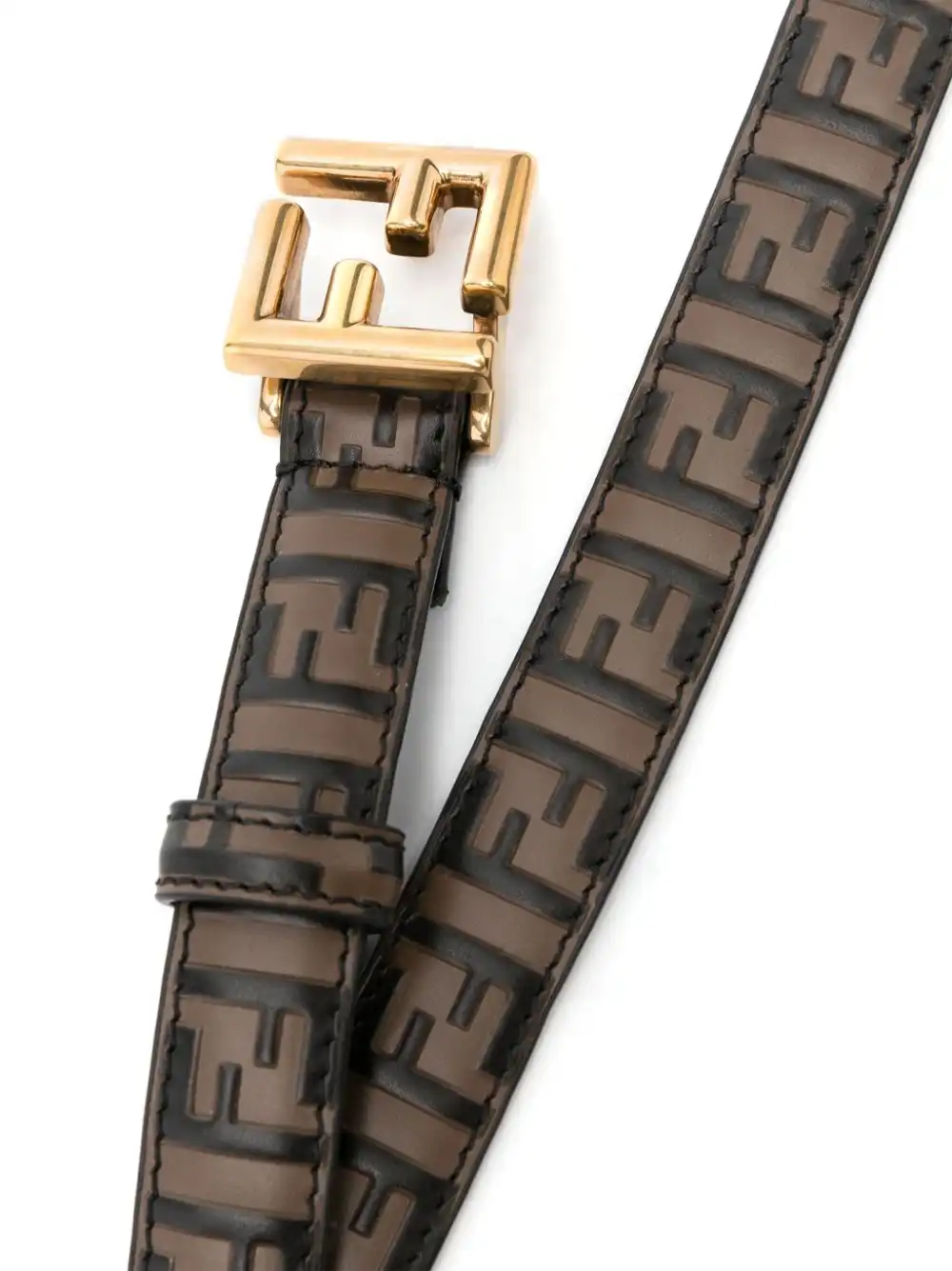 Cheap FENDI FF leather belt