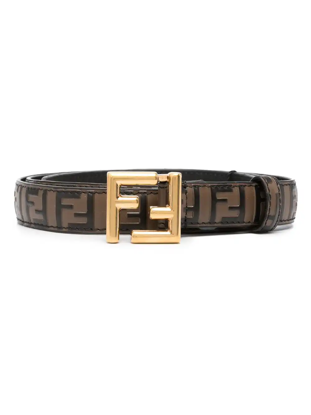 Cheap FENDI FF leather belt