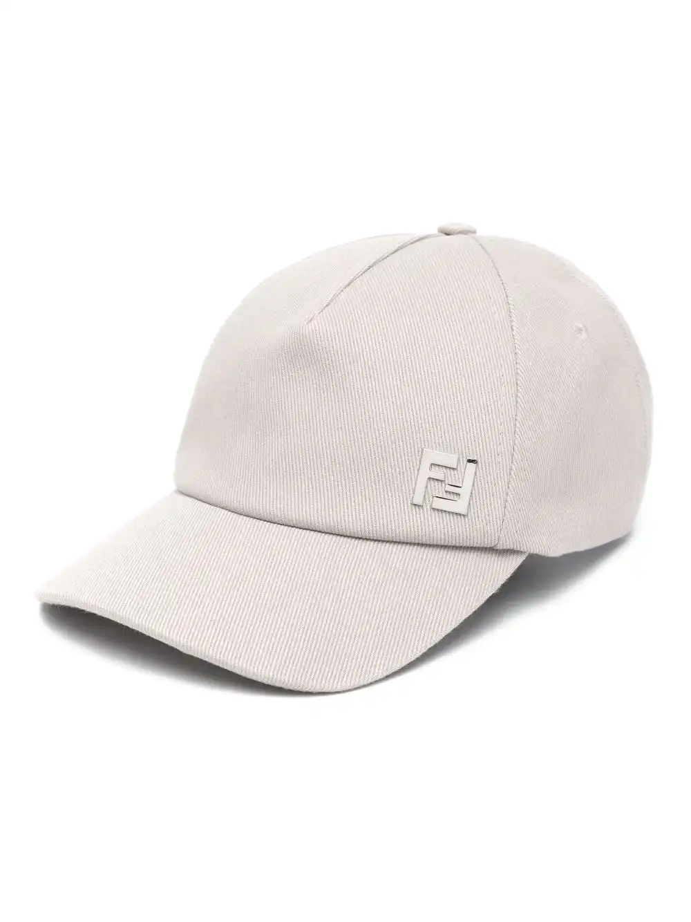 Affordable FENDI logo-embossed cotton cap