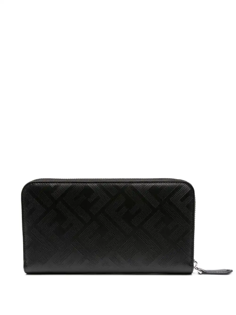 Affordable FENDI FF-motif leather wallet