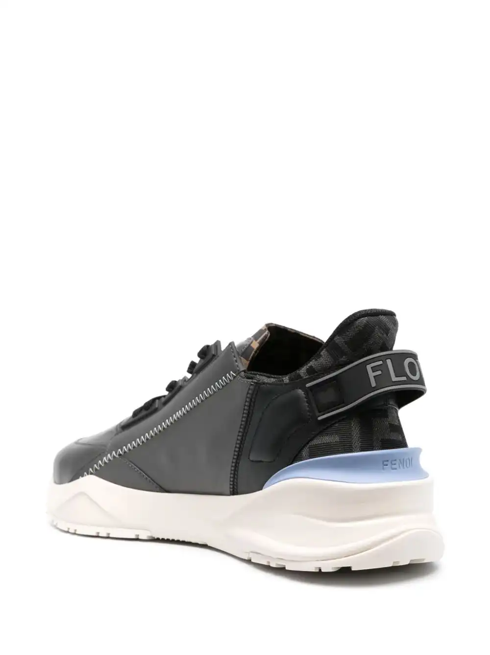 Cheap FENDI Flow panelled slip-on sneakers