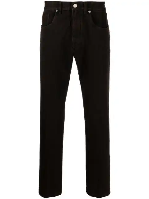 FENDI mid-rise straight-cut jeans