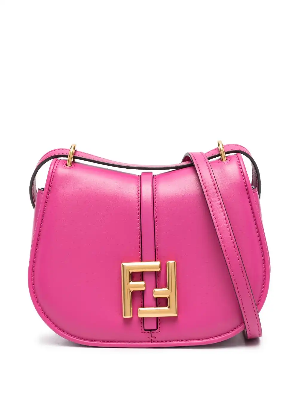 Cheap FENDI small C'Mon leather crossbody bag