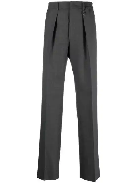 FENDI tapered virgin wool trousers