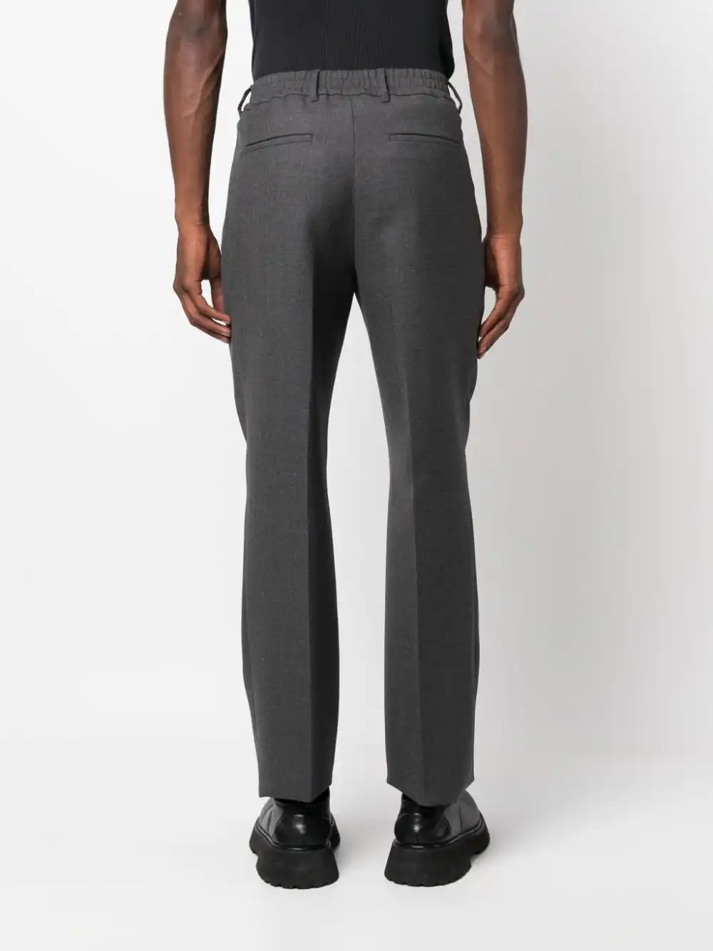 Affordable FENDI tapered virgin wool trousers