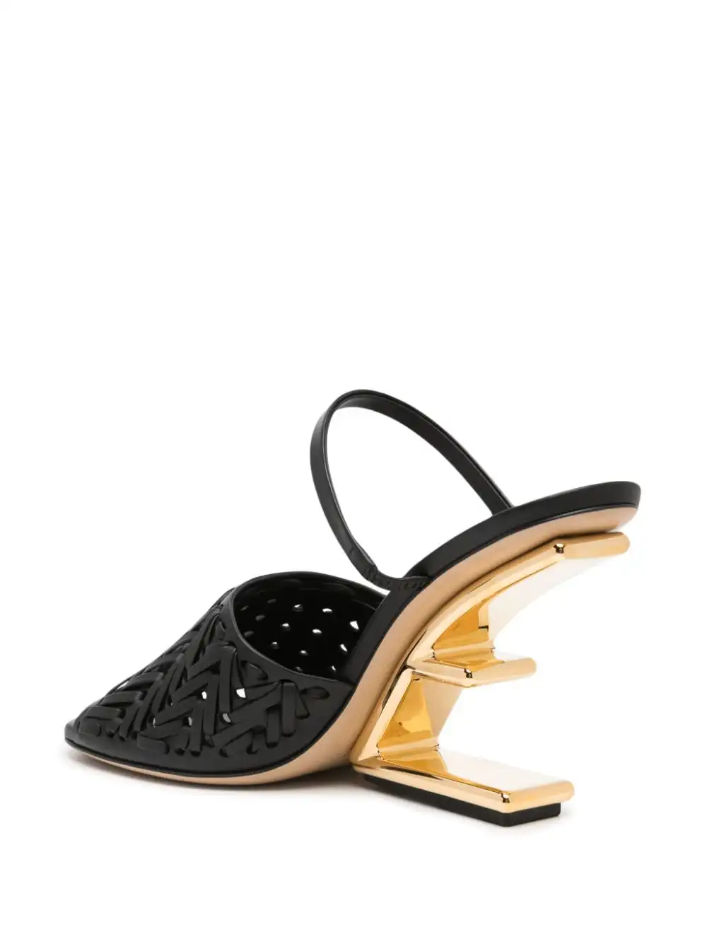 Affordable FENDI Fendi First 95mm leather sandals