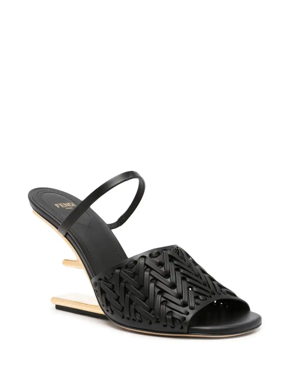 Affordable FENDI Fendi First 95mm leather sandals