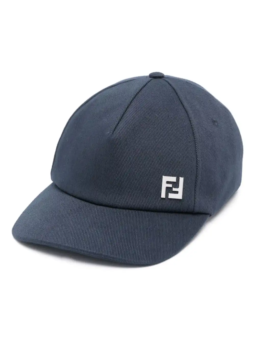 Affordable FENDI logo-plaque cotton baseball cap