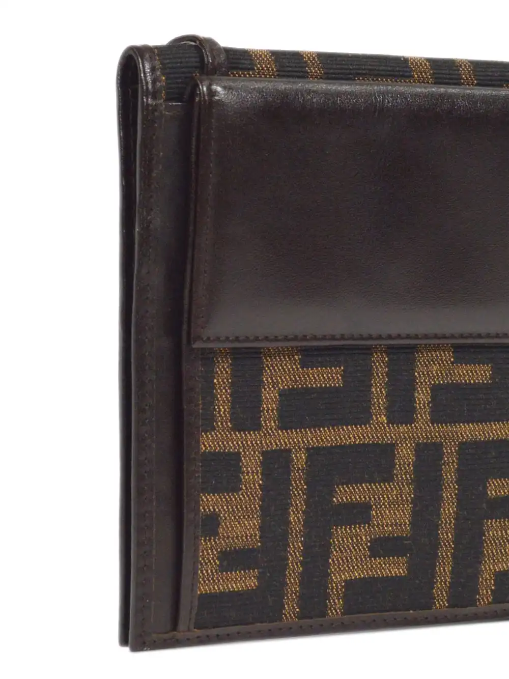 Affordable Fendi 1990-2000s Zucca wallet purse