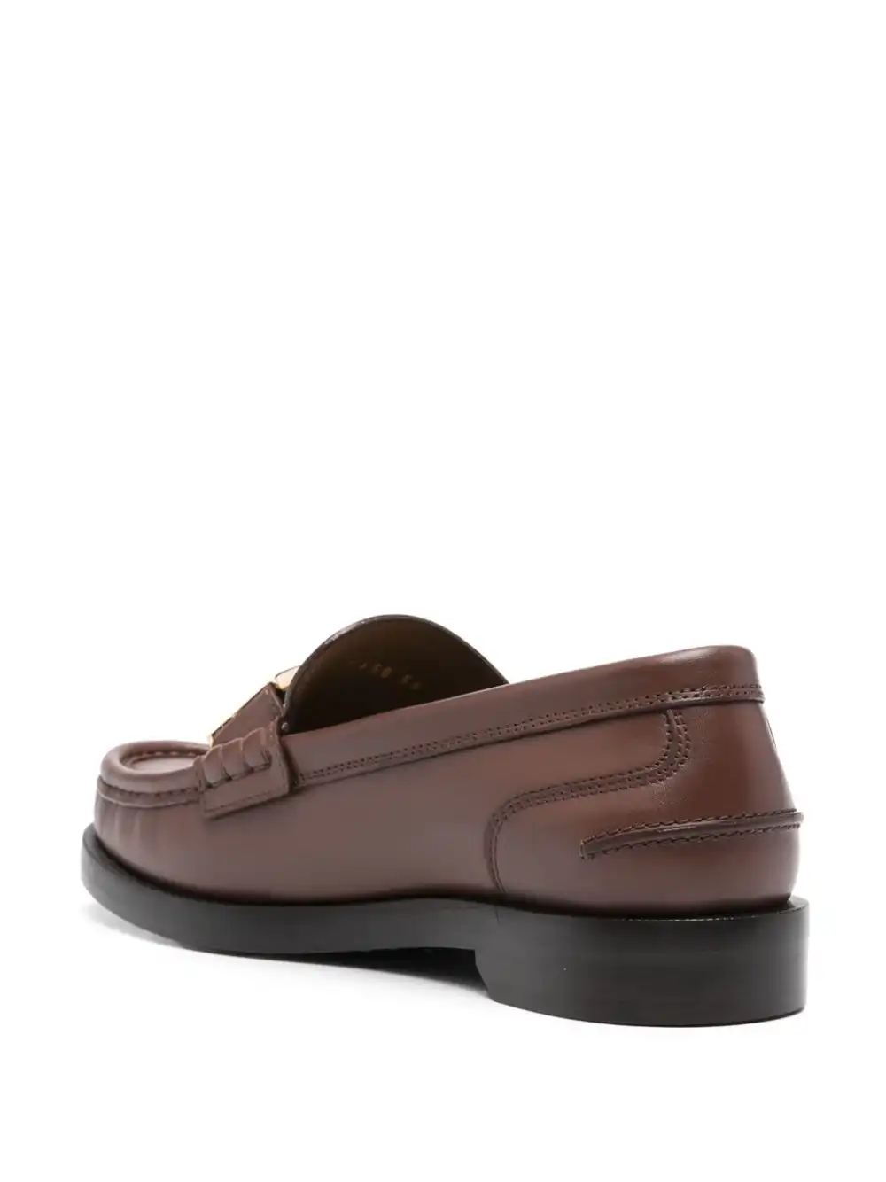 Affordable FENDI FF-logo loafers