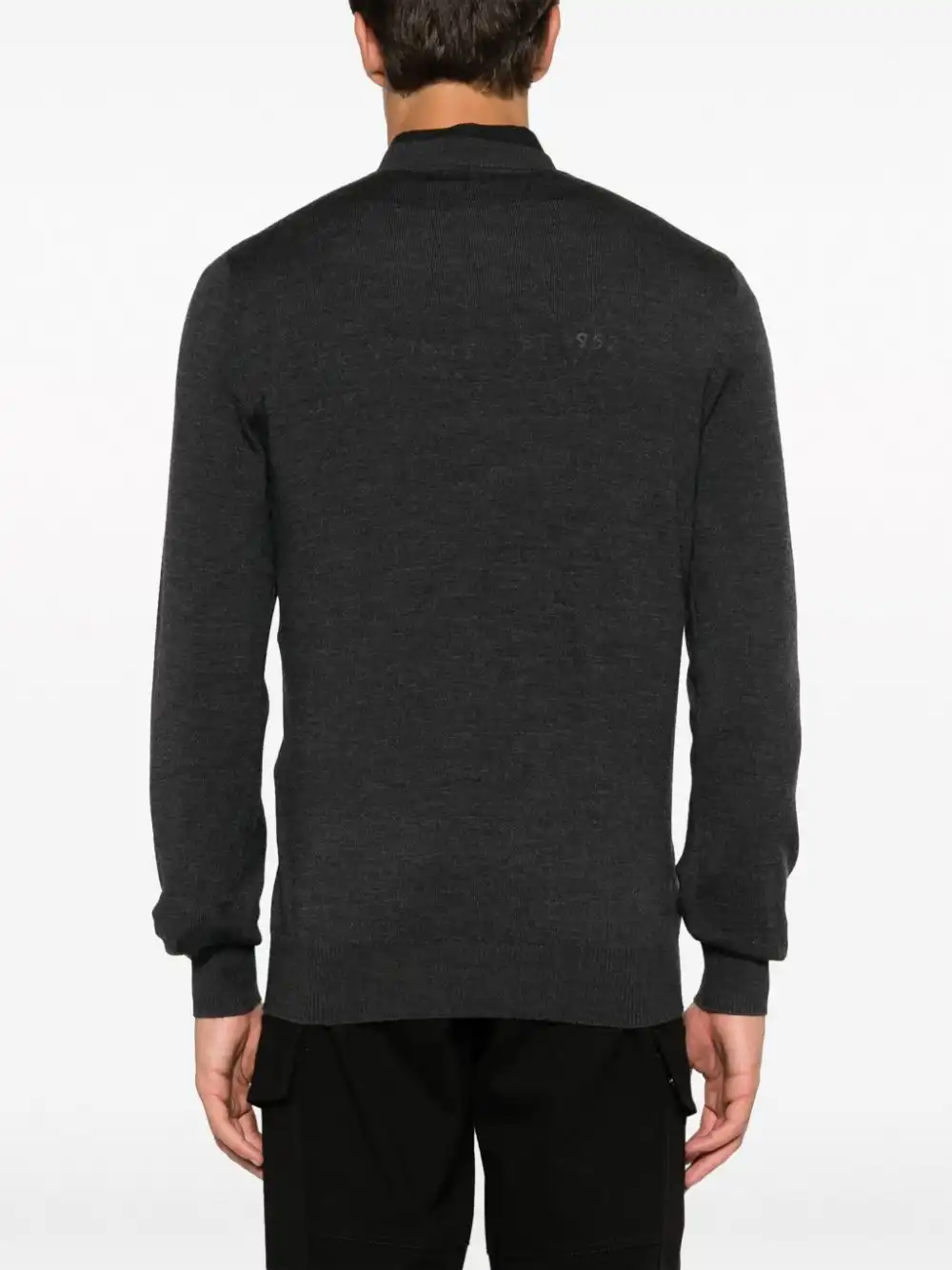 Cheap FENDI FF-jacquard wool jumper