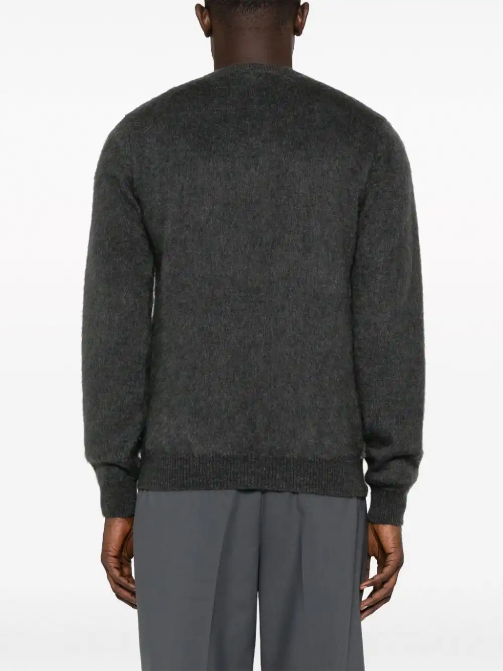 Affordable FENDI FF-motif knitted jumper