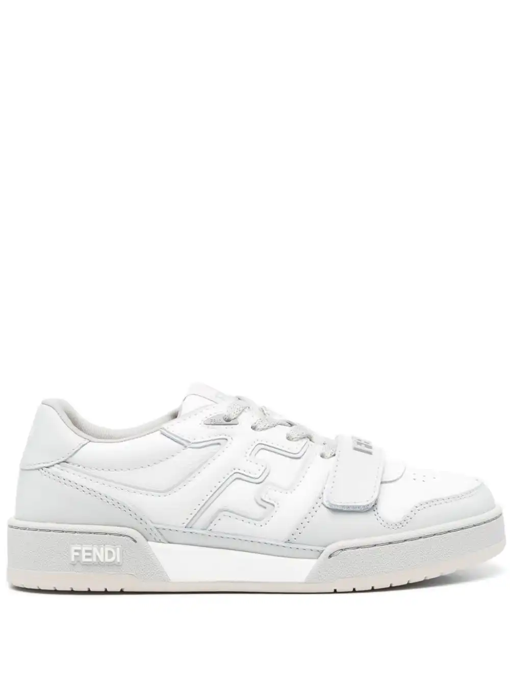 Cheap FENDI Fendi Match leather sneakers